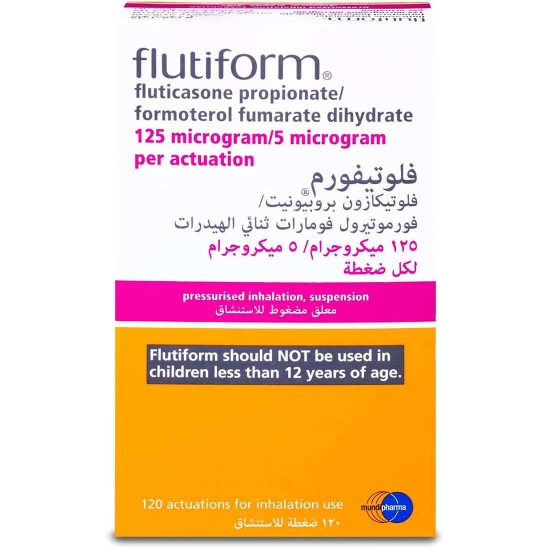 Picture of Flutiform MDI 125/5  mcg